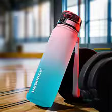 UZSPACE Sport Wasserflasche - BPA-freie Trinkflasche für Fitness & Sport