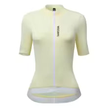 WOSAWE Damen Radtrikot Kurzarm UPF 50+ UV-Schutz - Radsportbekleidung