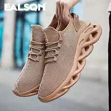 Premium Laufschuhe Mesh-Technologie - Stoßdämpfende Unisex-Sneaker für Sport & Fitness