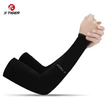 X-TIGER Arm Ärmel mit UV-Schutz - Kühlende Kompressionsärmel für Sport und Outdoor