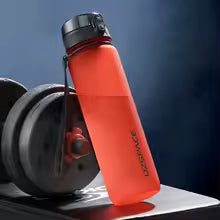 UZSPACE Sport Wasserflasche - BPA-freie Trinkflasche für Fitness & Sport