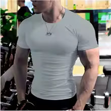Herren Training T-Shirt - Atmungsaktives Fitness Shirt für Sport und Gym
