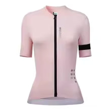 WOSAWE Damen Radtrikot Kurzarm UPF 50+ UV-Schutz - Radsportbekleidung