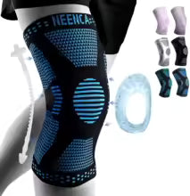 NEENCA Kupfer-Kniebandage mit Patella Gel Pad - Knieunterstützung