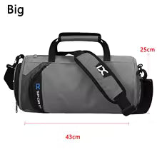40L Trocken-Nass Gym Tasche - Wasserdichte Sporttasche für Fitness & Reise