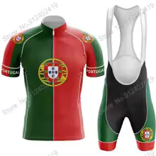 2025 Pro Team Portugal Radtrikot Set Herren - Radsportbekleidung