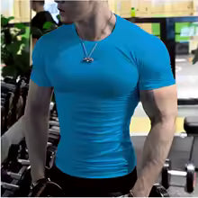 Herren Training T-Shirt - Atmungsaktives Fitness Shirt für Sport und Gym