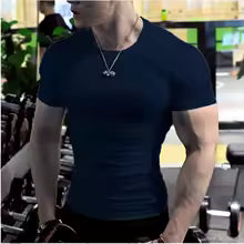 Herren Training T-Shirt - Atmungsaktives Fitness Shirt für Sport und Gym
