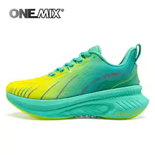 ONEMIX Premium Straßen-Laufschuhe - Weiße Unisex-Sneaker mit Dämpfung