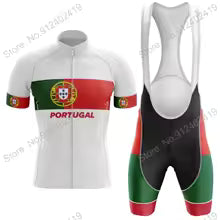 2025 Pro Team Portugal Radtrikot Set Herren - Radsportbekleidung