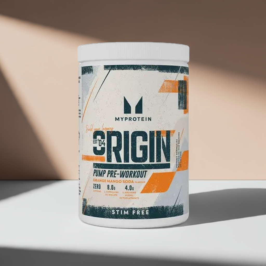 MyProtein Origin Pump 600g - Stimulanzienfreier Pre-Workout Booster