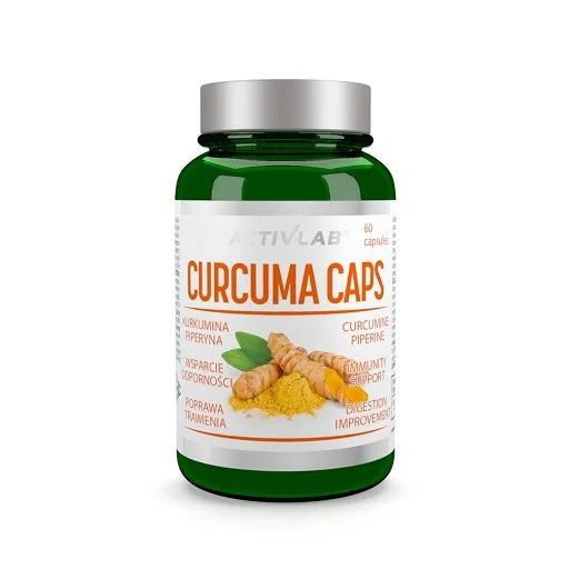 Activlab Curcuma 60 Kapseln - Kurkuma-Supplement mit Curcumin