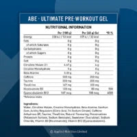 Applied Nutrition ABE Pre-Workout Gel 20x60ml Energy ( 4 Verschiedene Geschmacks )