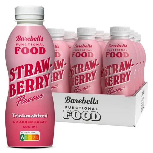 Barebells FOOD Trinkmahlzeit 12x500ml - Vollwertige Mahlzeit in 4 Geschmacksrichtungen (zzgl. 3,00€ Pfand)