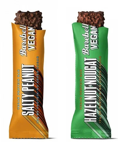 Barebells Vegan Bar 12x55g - Vegane Proteinriegel in 4 Geschmacksrichtungen