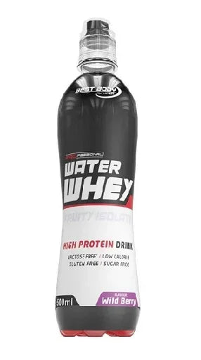 Best Body Professional Water Whey Isolate Drink 12x500ml - Klares Whey Isolat in 3 Geschmacksrichtungen (zzgl. 3,00€ Pfand)