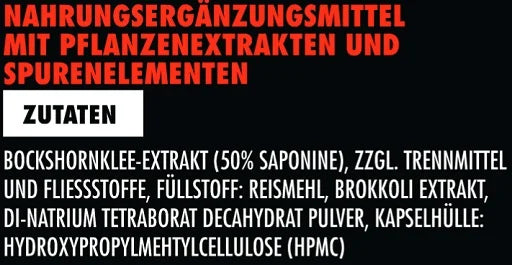 Big Zone Bor+ 90 Kapseln - Premium Mineralstoff-Supplement