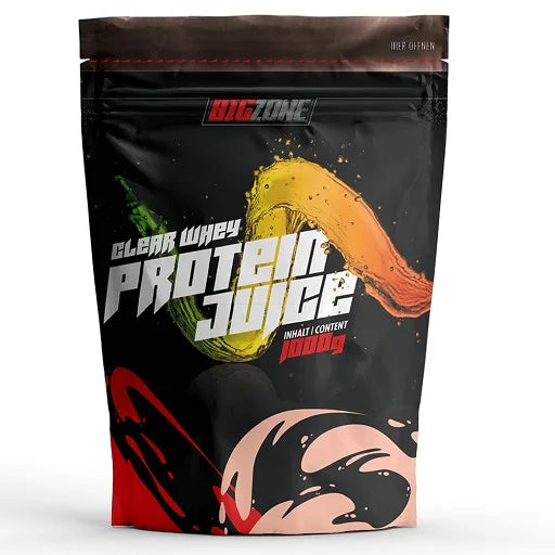 Big Zone Clear Whey Protein 1000g - Premium Molkenprotein mit Clear Formula