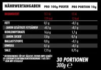 Big Zone Vasolyte Pulver 300g Erdbeer-Rhabarber - Premium Nahrungsergänzung