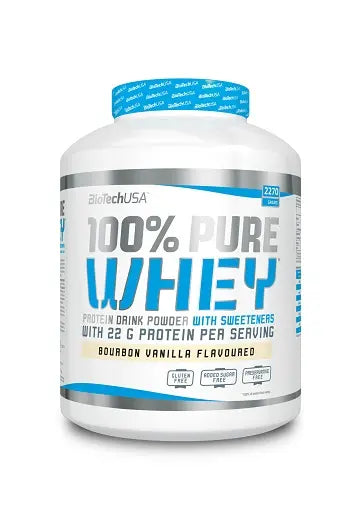 BioTech 100% Pure Whey 2270g - Premium Molkenprotein in 9 Geschmacksrichtungen