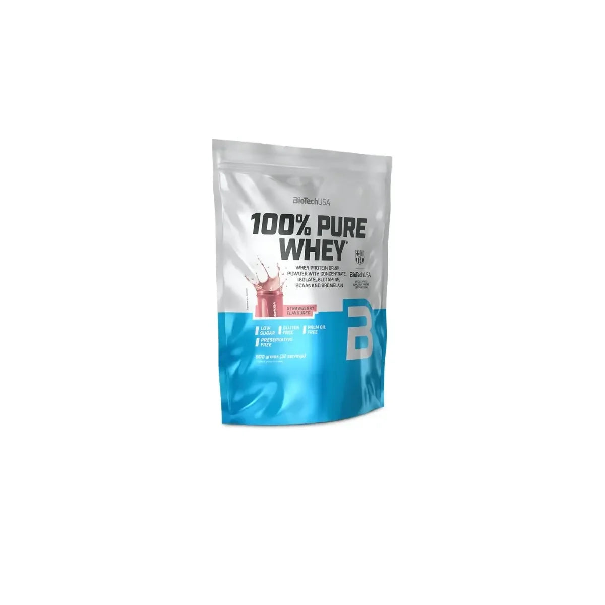 BioTech 100% Pure Whey 900g – Strawberry Matcha Latte (Limited Edition)