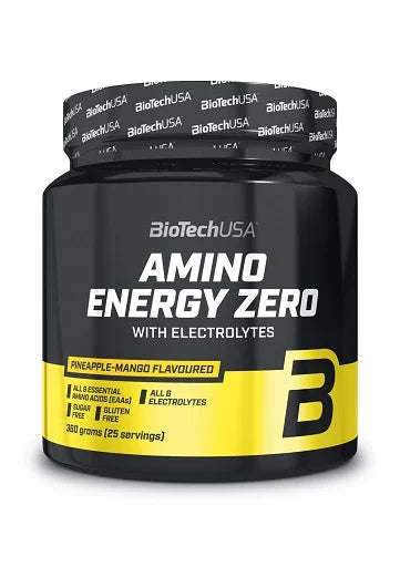BioTech Amino Energy Zero 360g - EAA & BCAA mit Koffein - 3 Geschmacksrichtungen
