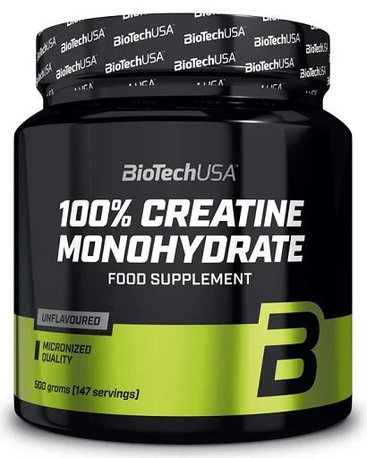 BioTech Creatin Monohydrat 1kg Bundle (2x500g) - Mikronisiert & Rein - jostefitvita.de