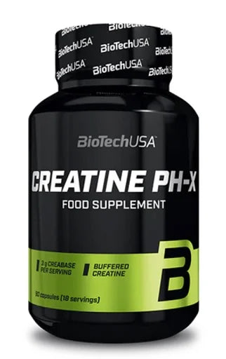 BioTech Creatine PH-X 90 Kapseln - Kreatin Nahrungsergänzung