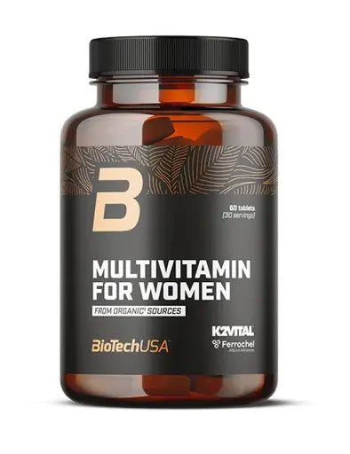 BioTech Multivitamin Tabletten für Frauen 60 Stück - Bio Nahrungsergänzung