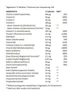 BioTech Multivitamin Tabletten für Frauen 60 Stück - Bio Nahrungsergänzung