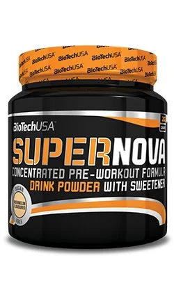BioTech USA Supernova 282g - Pre-Workout Booster 3 Geschmäcker