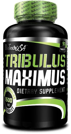 BioTech Premium Tribulus Terrestris Tabletten 90 Stück - Pflanzenextrakt Nahrungsergänzung