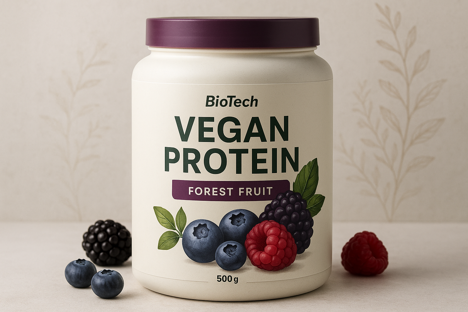 BioTech Vegan Protein 500g Forest Fruit