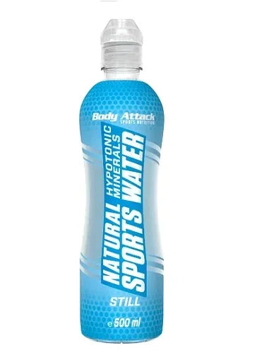 Body Attack Natural Water 18x500ml - Sportgetränk mit Elektrolyten