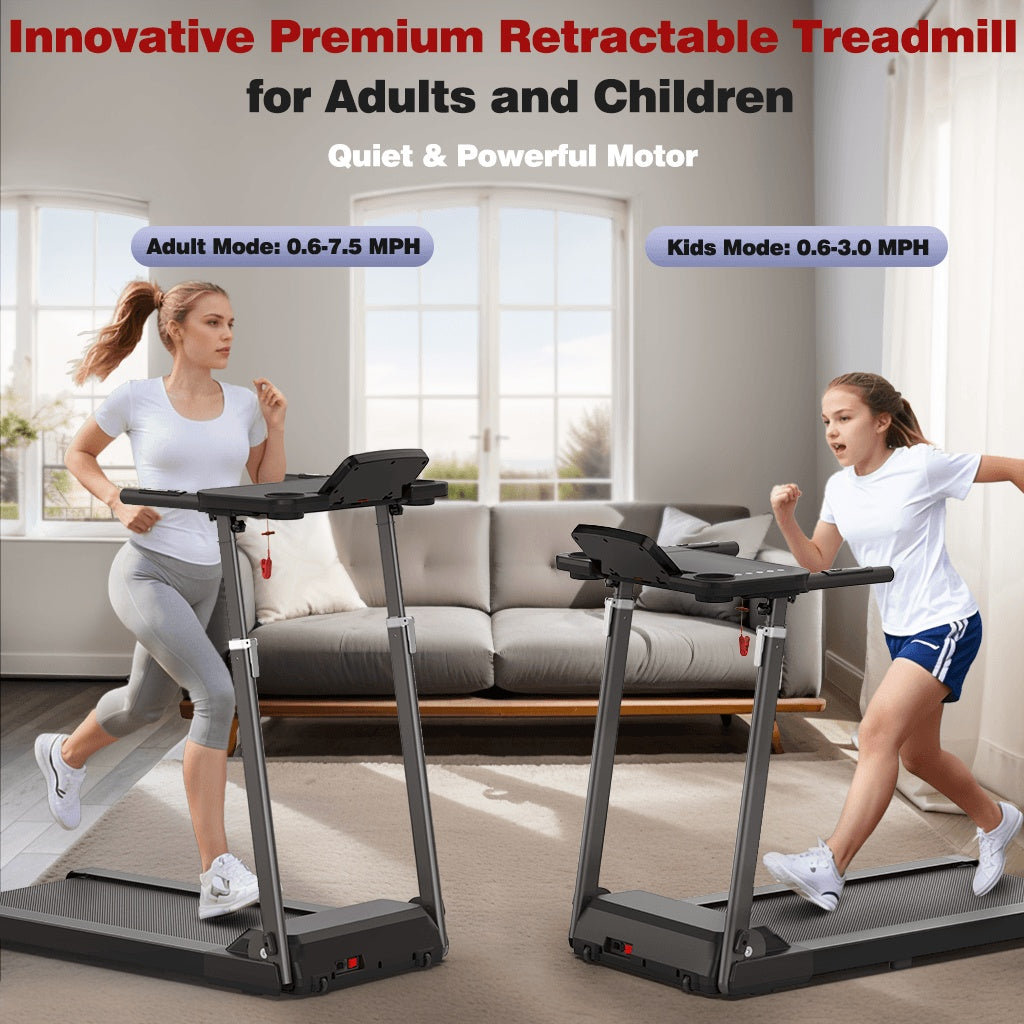 Premium Heimtrainer-Laufband 500kg - Elektrisches Cardio-Training für Home-Gym