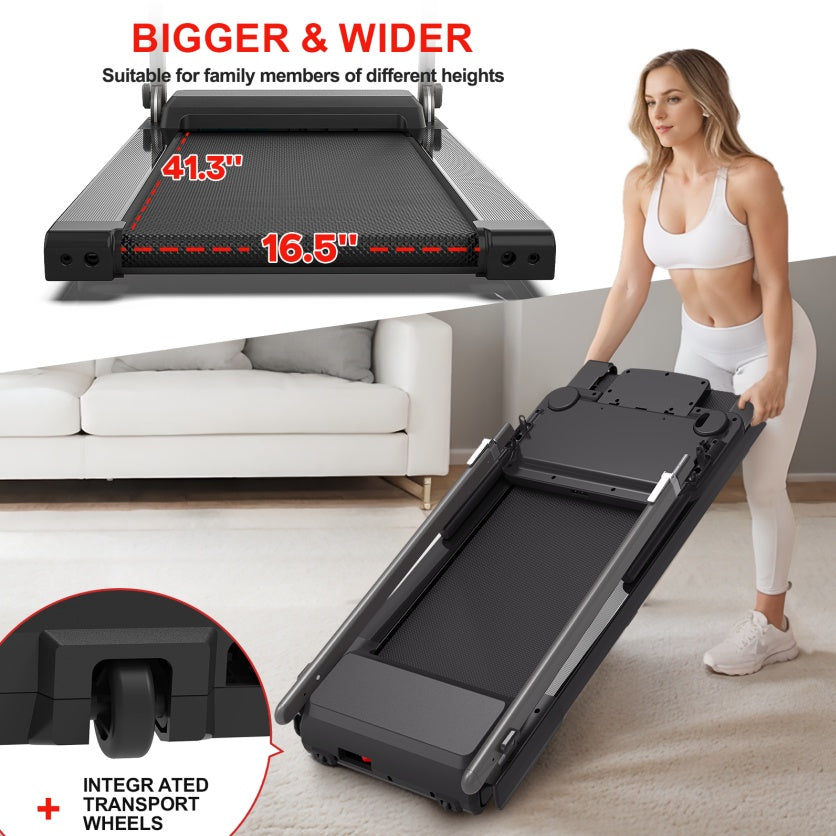 Premium Heimtrainer-Laufband 500kg - Elektrisches Cardio-Training für Home-Gym