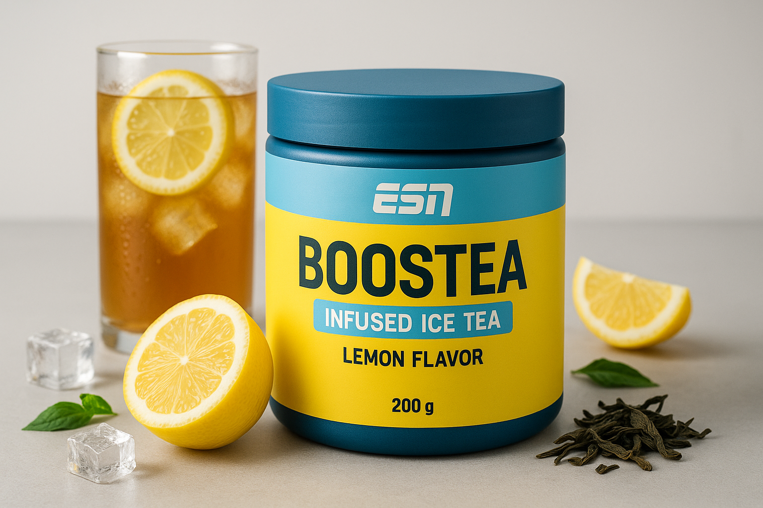 ESN Boostea 200g Infused Ice Tea Lemon
