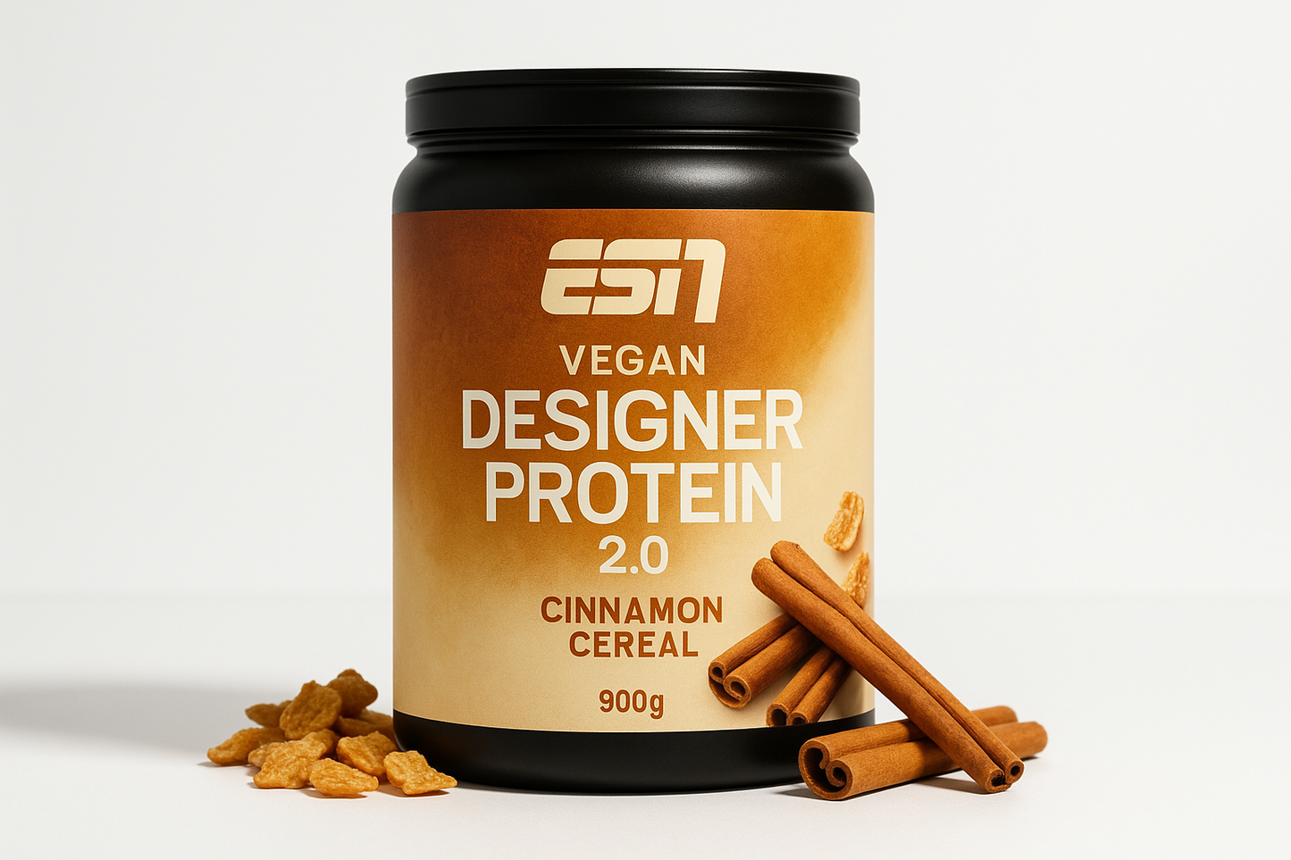 ESN Vegan Designer Protein 2.0 900g Cinnamon Cereal