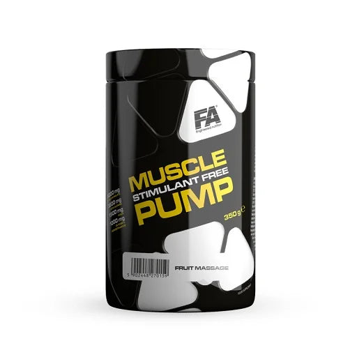 FA Nutrition Muscle Pump Pre-Workout 350g - Stimulanzienfreie Trainingsunterstützung