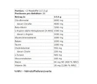 FA Nutrition Muscle Pump Pre-Workout 350g - Stimulanzienfreie Trainingsunterstützung