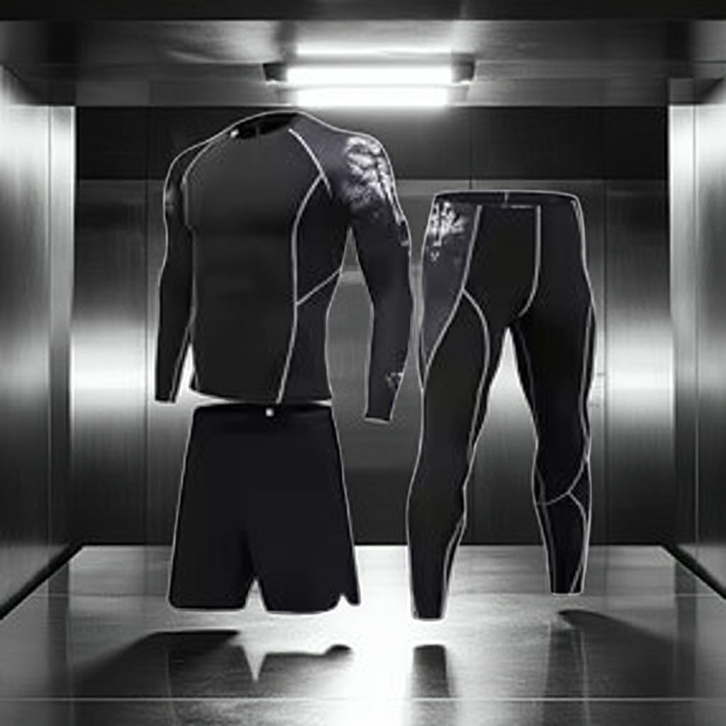 Herren Kompressions Sport Anzug - Leistung und Komfort Sportbekleidung