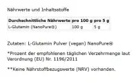 GN Glutamin Pulver 500g - Reine Aminosäure Nahrungsergänzung