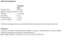 Grenade Thermo Detonator - 100 Kapseln Nahrungsergänzung