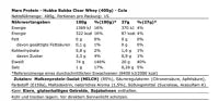 Clear Whey Protein Isolat 405g - Transparentes Molkenprotein mit fruchtigem Geschmack