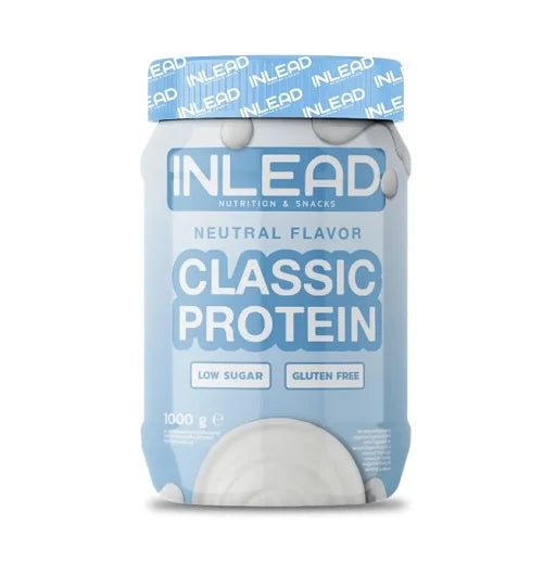 INLEAD Classic Protein 1000g - Neutrales Proteinpulver vielseitig einsetzbar