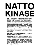 Premium Nattokinase Kapseln 120 Stück - Enzym aus fermentierter Soja