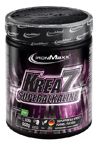 IronMaxx Creatin Pulver 500g - Premium Kreatin Monohydrat Tropical