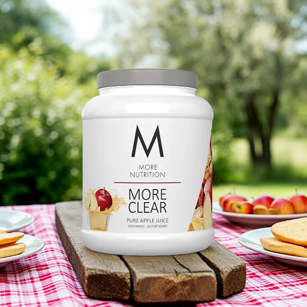 More Nutrition More Clear 600g Apple Juice - Premium Trainingsbooster
