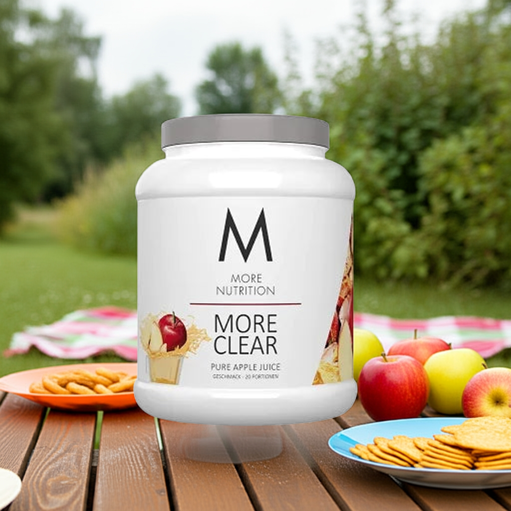 More Nutrition More Clear 600g Apple Juice - Premium Trainingsbooster