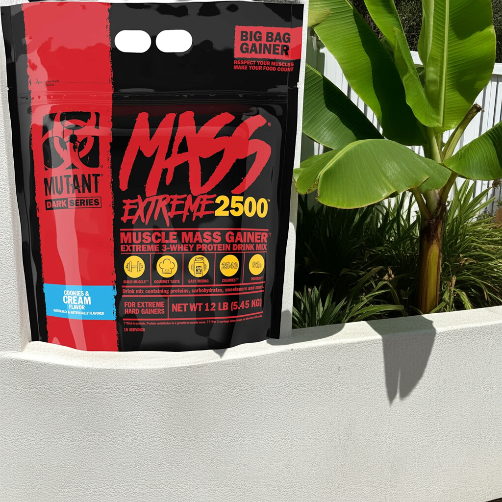 Mutant Mass XXXTREME 2500 - 5,45kg(Cookies&Cream/Vanille Ice Cream)